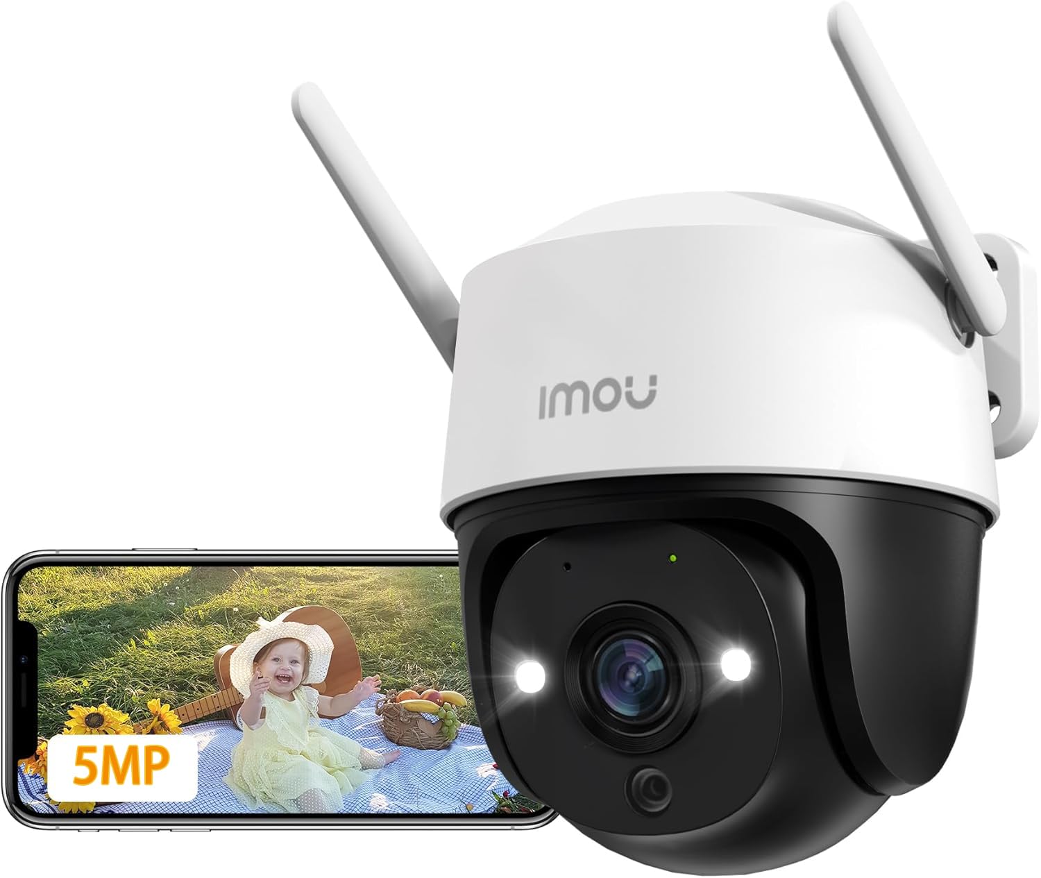 Color Imou Surveillance Camera Outdoor 30M Long Distance Night Vision Wireless Security Camera Outdoor LAN Port PTZ Function Easy to Use Audio Motion
Color Imou Surveillance Camera Outdoor 30M Long Distance Night Vision Wireless Security Camera Outdoor LAN Port PTZ Function Easy to Use Audio Motion