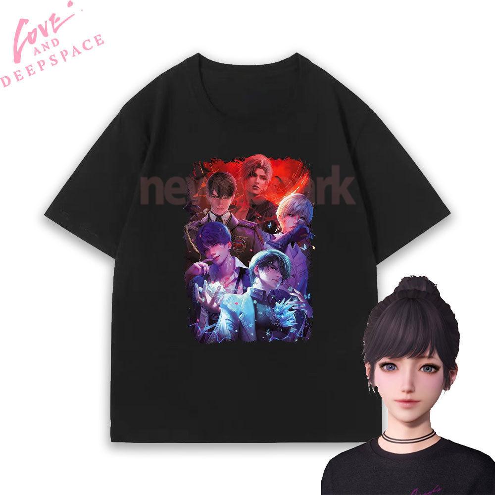 Love and Deepspace Choose Your Guy Zayne Xavier Sylus Rafayel Graphic T Shirts Women Unisex Couple Otome Game Anime Cotton Tshirt S
Love and Deepspace Choose Your Guy Zayne Xavier Sylus Rafayel Graphic T Shirts Women Unisex Couple Otome Game Anime Cotton Tshirt S