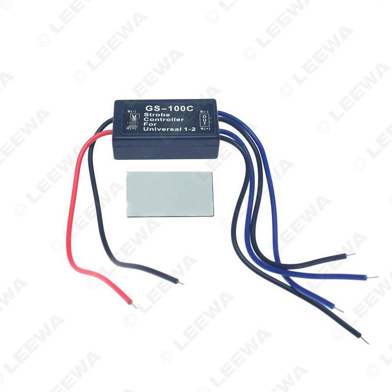 12V 6A Car Headlight Strobe Controller for LED/HID/Halogen Lights LEEWA
12V 6A Car Headlight Strobe Controller for LED/HID/Halogen Lights LEEWA