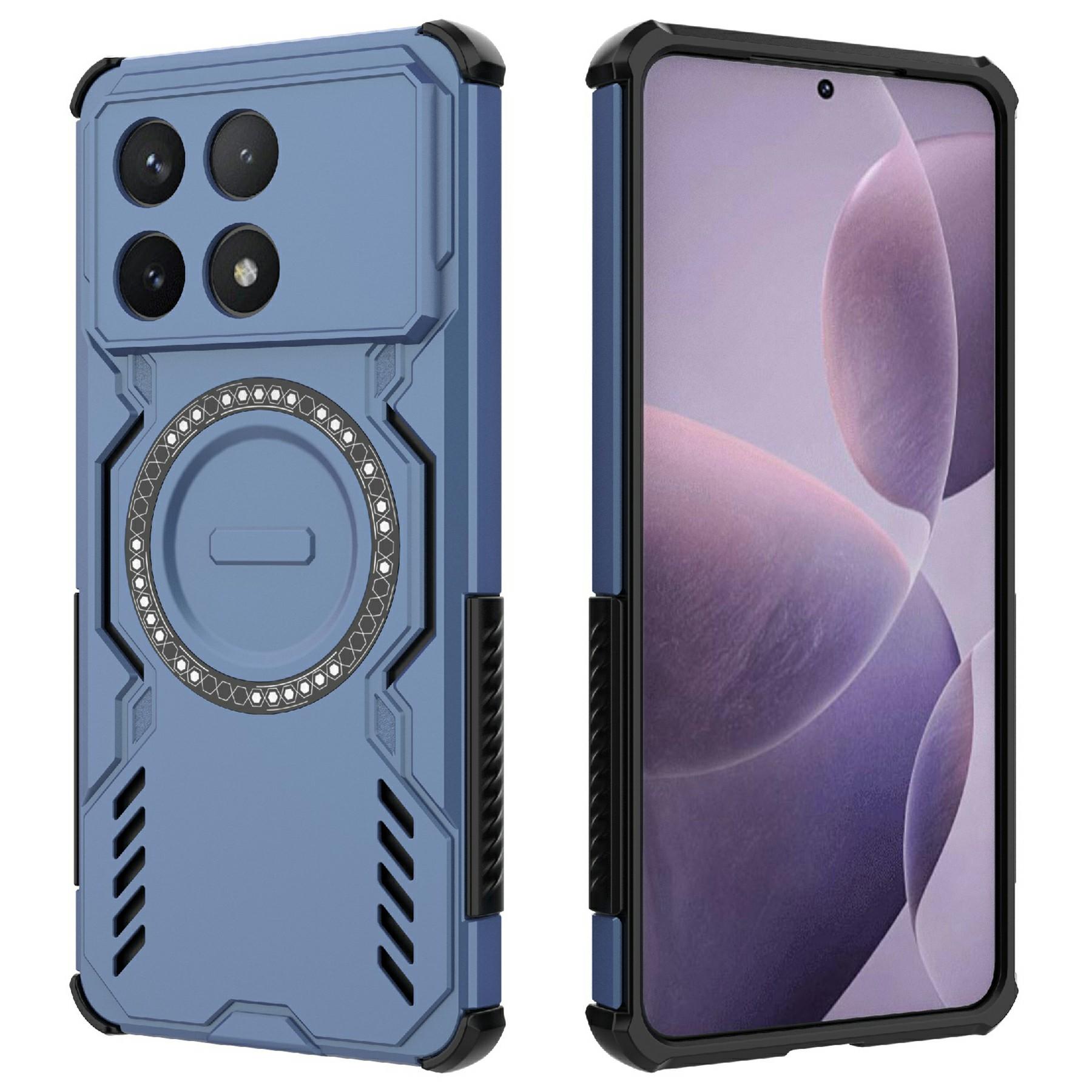 Magnetic Case For Xiaomi Poco F6 Pro 5G/Redmi K70 Pro 5G/K70 5G Butterfly Armor Hollow Heat Dissipation PC + TPU Phone Cover E
Magnetic Case For Xiaomi Poco F6 Pro 5G/Redmi K70 Pro 5G/K70 5G Butterfly Armor Hollow Heat Dissipation PC + TPU Phone Cover E