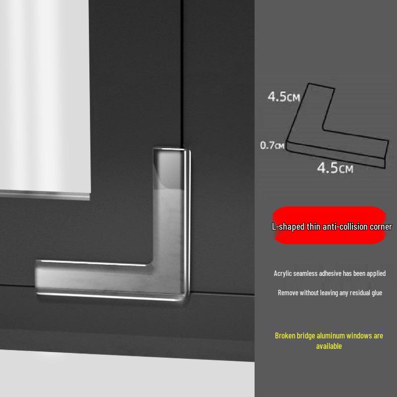 Thickened Transparent Table Corner Protector - Soft Anti-Collision Padding for Right Angles
Thickened Transparent Table Corner Protector - Soft Anti-Collision Padding for Right Angles