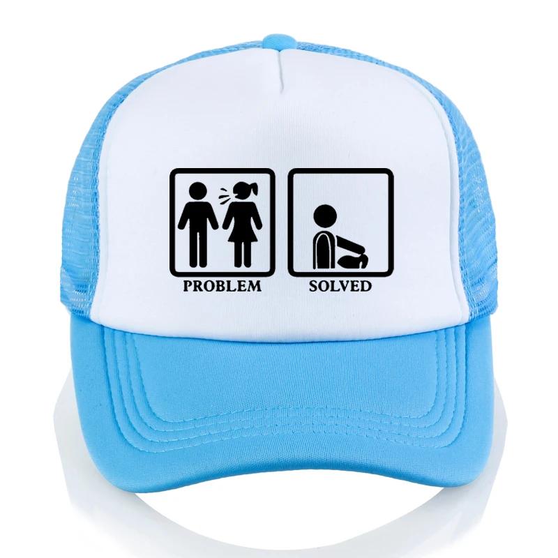 Unisexs Problem Solved funny baseball cap Marriage Funny Ly Married Wife Husband Novelty Hip hop hat Adjustable Mesh trucker hats Adjustable
Unisexs Problem Solved funny baseball cap Marriage Funny Ly Married Wife Husband Novelty Hip hop hat Adjustable Mesh trucker hats Adjustable