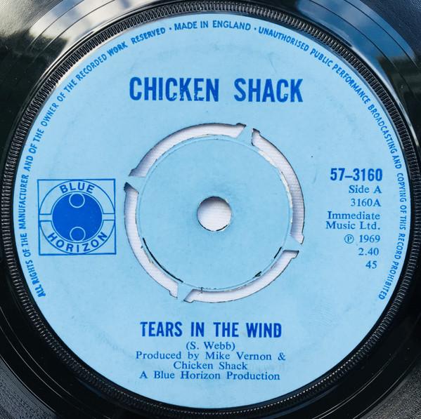 7inch Record CHICKEN SHACK - Tears In The Wind 573160 Blue Horizon 1969 UK Rock Used
7inch Record CHICKEN SHACK - Tears In The Wind 573160 Blue Horizon 1969 UK Rock Used