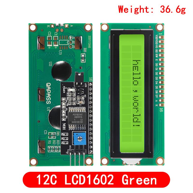 LCD module Blue Green screen IIC/I2C 1602 for arduino 1602 LCD UNOr3 mega2560 LCD1602 LCD1602+I2C
LCD module Blue Green screen IIC/I2C 1602 for arduino 1602 LCD UNOr3 mega2560 LCD1602 LCD1602+I2C