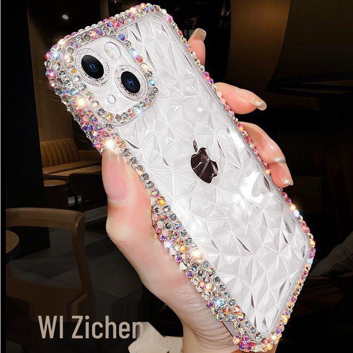 Diamond Pattern Side Drill Apple iPhone 17 Pro Max/16/13 Transparent Silicone Full Coverage Case iPhone 13 Pro Max прозорий
Diamond Pattern Side Drill Apple iPhone 17 Pro Max/16/13 Transparent Silicone Full Coverage Case iPhone 13 Pro Max прозорий