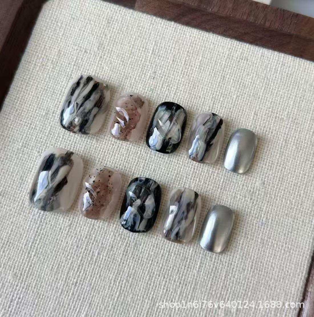 Interstellar Handmade Leopard Print Gel Nail Patches with Removable Rhinestones - Reusable and Wearable Manicure Small
Interstellar Handmade Leopard Print Gel Nail Patches with Removable Rhinestones - Reusable and Wearable Manicure Small