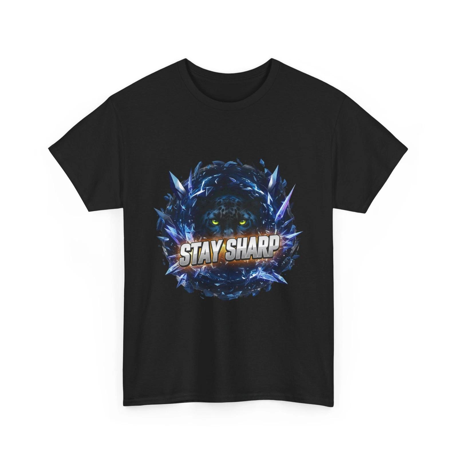 Stay Sharp Graphic T-Shirt | Panther Design, Cool T-Shirt, Animal Tee, Cotton XL
Stay Sharp Graphic T-Shirt | Panther Design, Cool T-Shirt, Animal Tee, Cotton XL