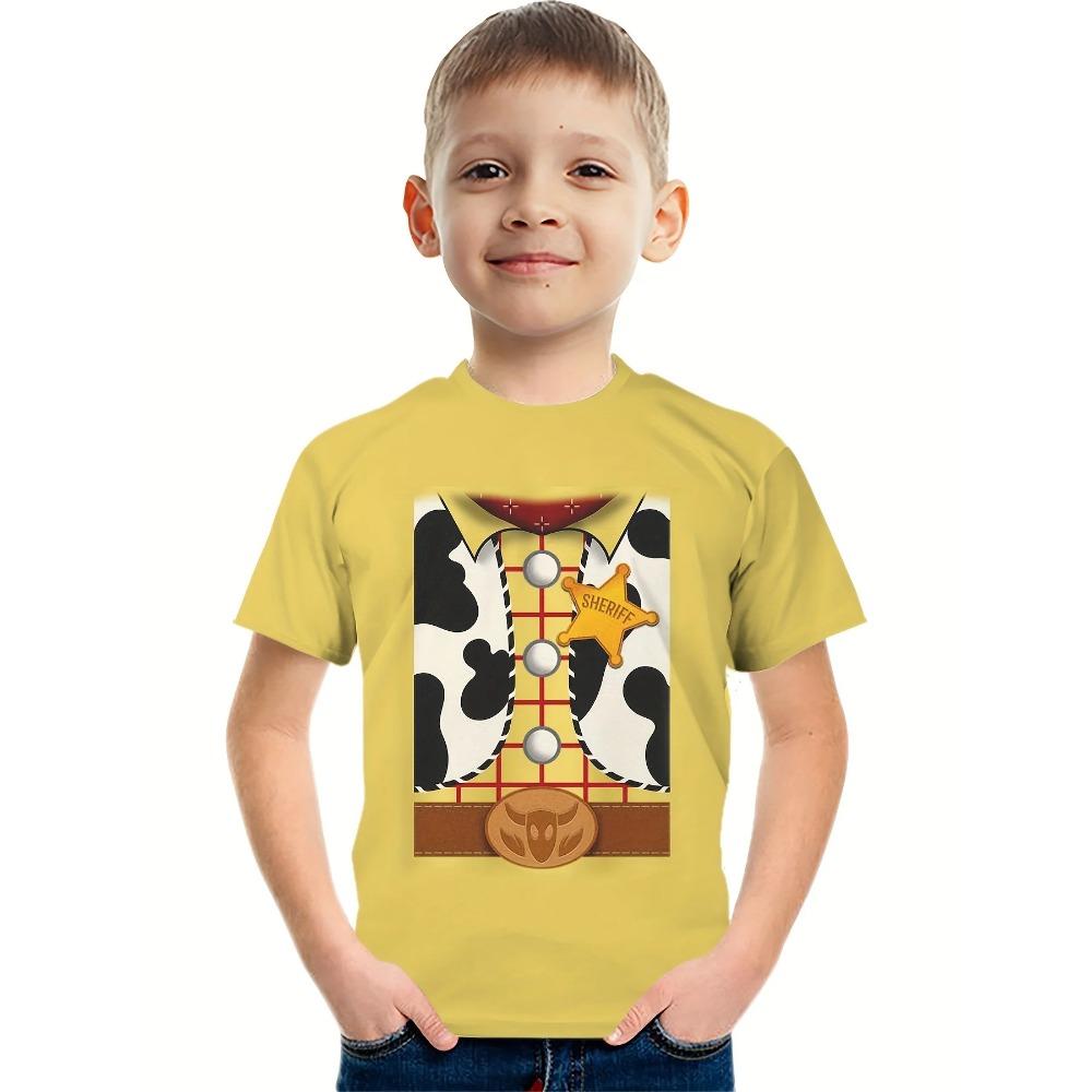 Children s Short Sleeve T-Shirts Creative Funny 3D Print Kids Summer Casual Comfortable Soft Breathable Round Neck Boys Girls T-Shirts 160
Children s Short Sleeve T-Shirts Creative Funny 3D Print Kids Summer Casual Comfortable Soft Breathable Round Neck Boys Girls T-Shirts 160