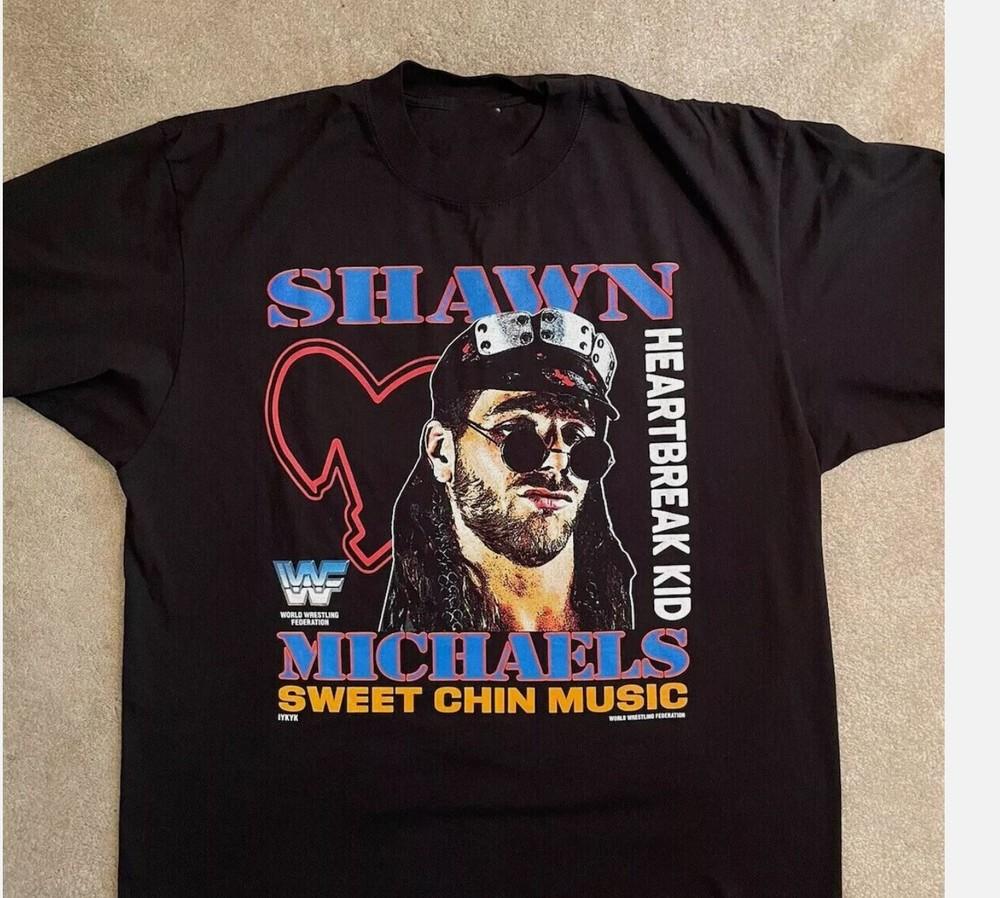 Heartbreak Kid Shawn Michaels Cotton Black Unisex Shirt 4XL
Heartbreak Kid Shawn Michaels Cotton Black Unisex Shirt 4XL