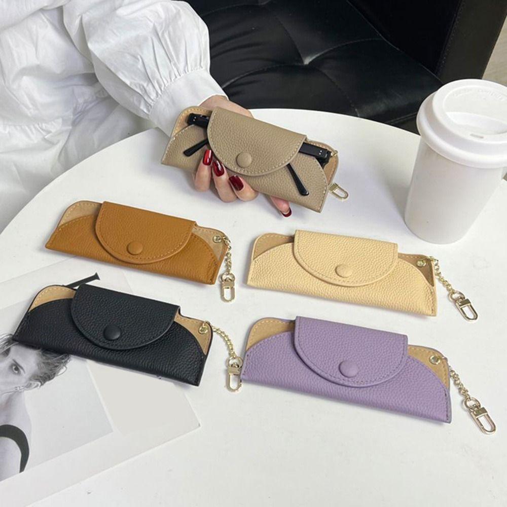 Soft Eyewear Holder PU Leather Sunglasses Storage Box Casual Glasses Protective Cover Unisex жовтий
Soft Eyewear Holder PU Leather Sunglasses Storage Box Casual Glasses Protective Cover Unisex жовтий