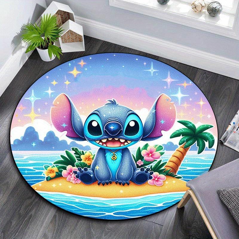 1pc Stitch Round Area Rug - Non-Slip, Machine Washable Polyester Carpet for Living Room & Bedroom Decor 80cm by 80cm
1pc Stitch Round Area Rug - Non-Slip, Machine Washable Polyester Carpet for Living Room & Bedroom Decor 80cm by 80cm