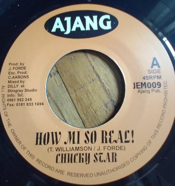 7inch Record CHUKKI STAR / ASH-I - How Mi So Real! / Ambitious Lady JEM009 Ajang Jamaica Reggae, Ska & Dub Used
7inch Record CHUKKI STAR / ASH-I - How Mi So Real! / Ambitious Lady JEM009 Ajang Jamaica Reggae, Ska & Dub Used