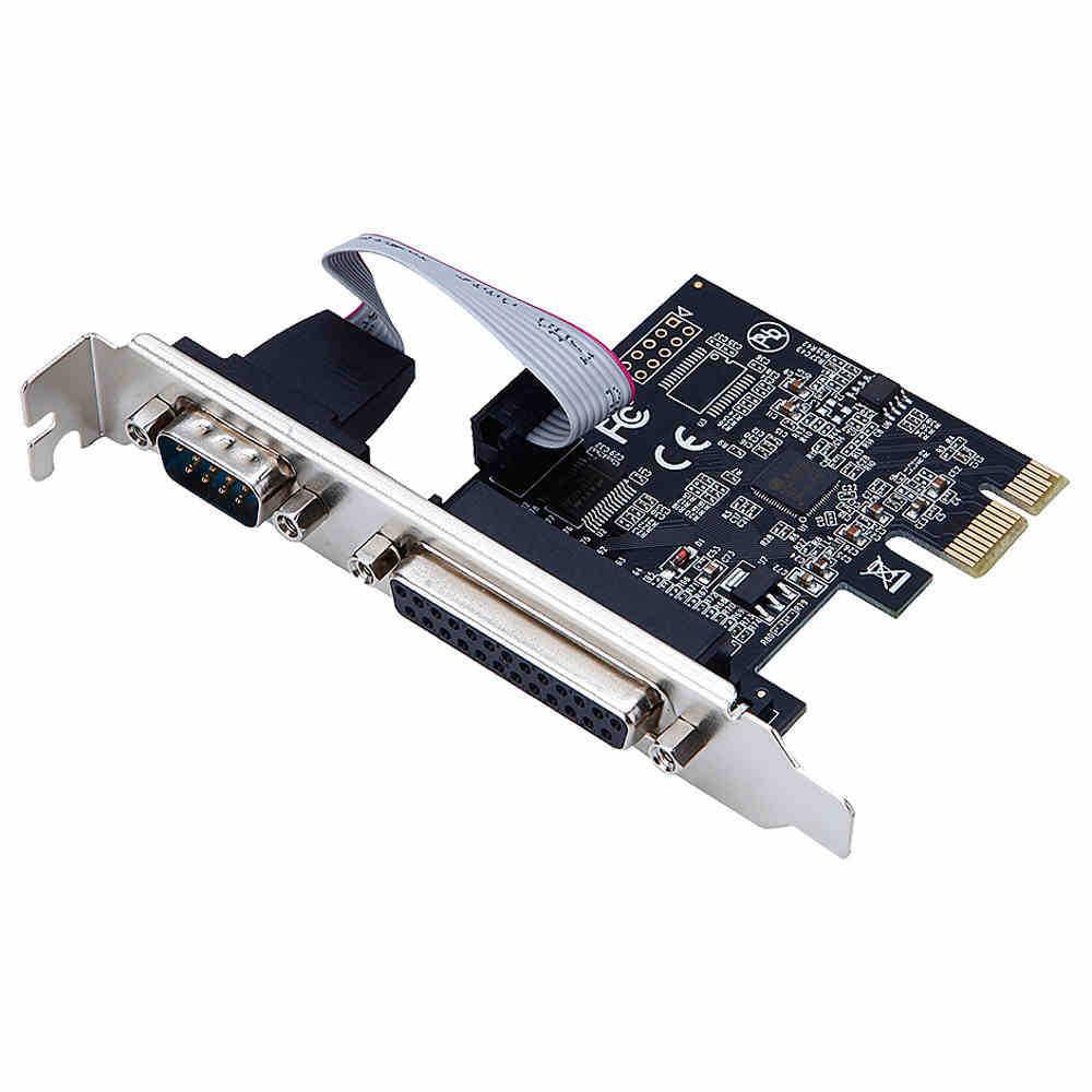 TXB075 PCI-E 1X Parallel + 1 Serial COM Port RS232 Adapter to 9-Pin Expansion Xard AX99100-PCIe A
TXB075 PCI-E 1X Parallel + 1 Serial COM Port RS232 Adapter to 9-Pin Expansion Xard AX99100-PCIe A
