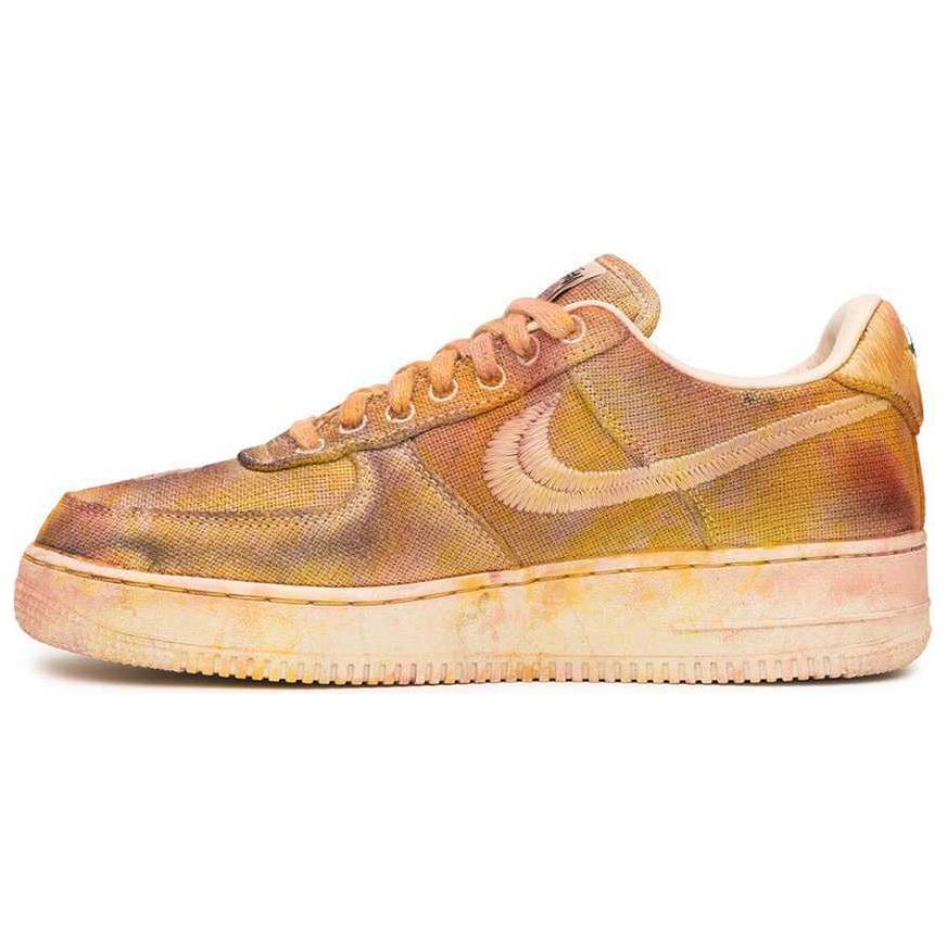 Stussy x Nike Air Force 1 Low Hand Dyed New York Cushioning, Wear Resistant Low top Casual Shoes Unisex Brown STUSSY-NIKE-AF1-NY
Stussy x Nike Air Force 1 Low Hand Dyed New York Cushioning, Wear Resistant Low top Casual Shoes Unisex Brown STUSSY-NIKE-AF1-NY