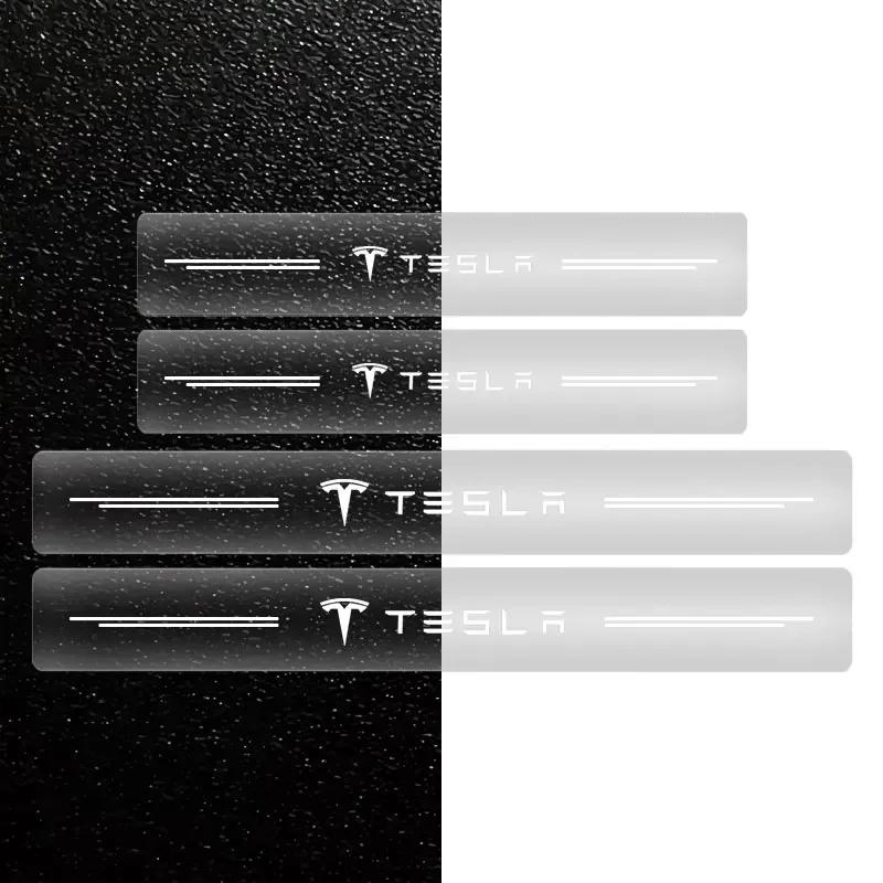 For Tesla Model 3 S X Y Style Tire Leakproof 4PCS Car Threshold Protector Transparent Decorative Badge Sticker Auto Accessories
For Tesla Model 3 S X Y Style Tire Leakproof 4PCS Car Threshold Protector Transparent Decorative Badge Sticker Auto Accessories