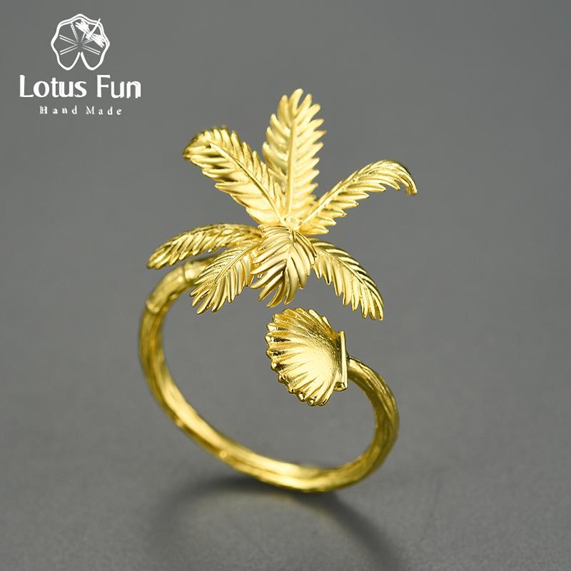 Lotus Fun 18-каратное золото с видом на пляж кокосовые пальмы и ракушки регулируемые кольца для женщин стерлинговое серебро 925 пробы ювелирные изделия для свиданий
Lotus Fun 18-каратное золото с видом на пляж кокосовые пальмы и ракушки регулируемые кольца для женщин стерлинговое серебро 925 пробы ювелирные изделия для свиданий