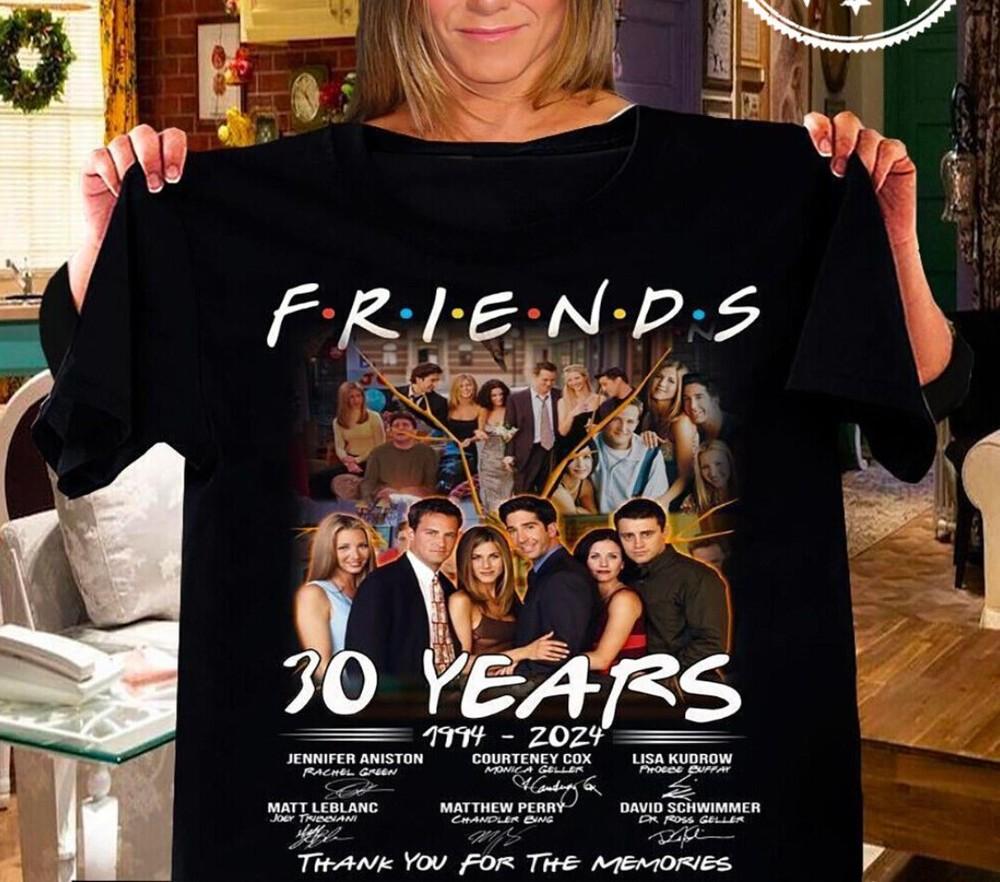 Friends 30 Years 1994 2024 Thank You For The Memories T-Shirt All Sizes S-5Xl Unisex T-Shirt XXXXL
Friends 30 Years 1994 2024 Thank You For The Memories T-Shirt All Sizes S-5Xl Unisex T-Shirt XXXXL
