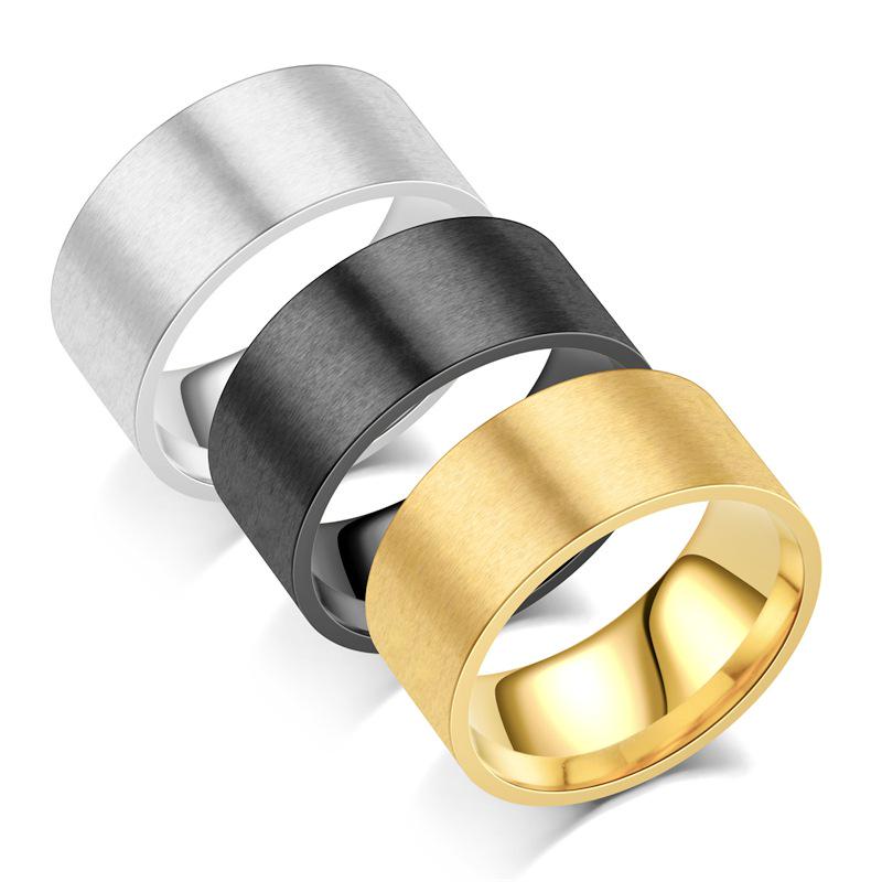 Men s 10mm Plain Titanium Steel Statement Ring - Fashionable and Bold Couple Band Size 6
Men s 10mm Plain Titanium Steel Statement Ring - Fashionable and Bold Couple Band Size 6