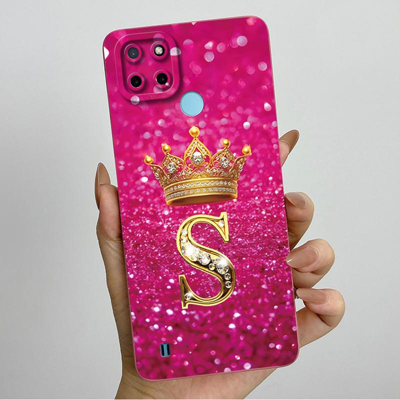 For Realme C21Y C25Y Phone Case Crown Letters Soft Liquid Silicone Protective Back Cover For Realme C21 C15 C 21 C 25 Y Fundas realme C21
For Realme C21Y C25Y Phone Case Crown Letters Soft Liquid Silicone Protective Back Cover For Realme C21 C15 C 21 C 25 Y Fundas realme C21