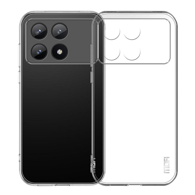 MOFI For Xiaomi Poco F6 Pro 5G/Redmi K70 5G/K70 Pro 5G Soft Phone Case Clear TPU Phone Cover A
MOFI For Xiaomi Poco F6 Pro 5G/Redmi K70 5G/K70 Pro 5G Soft Phone Case Clear TPU Phone Cover A