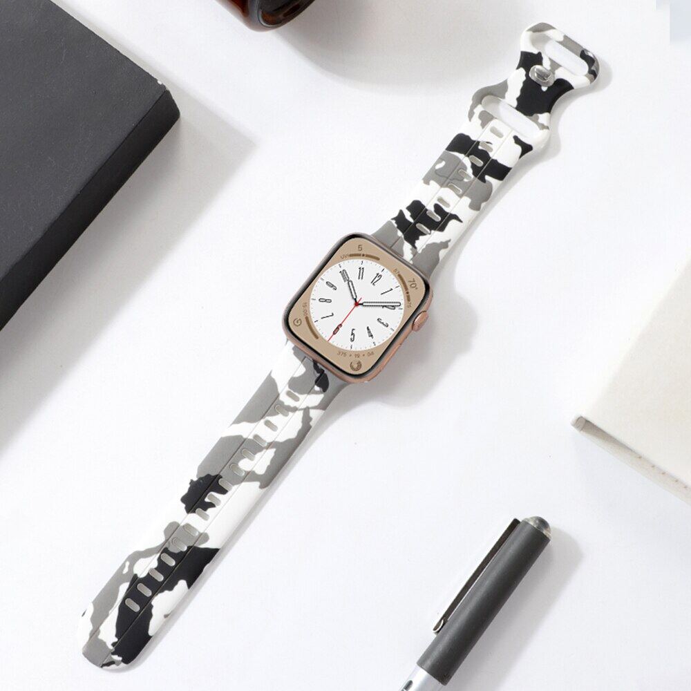 Для ремешка Apple Watch Ultra 8 SE 7 6 5 Силиконовый ремешок iWatch 49мм 40мм 45мм 41мм 42мм Камуфляжный узор Наручный ремешок Браслет 38 40 41MM
Для ремешка Apple Watch Ultra 8 SE 7 6 5 Силиконовый ремешок iWatch 49мм 40мм 45мм 41мм 42мм Камуфляжный узор Наручный ремешок Браслет 38 40 41MM