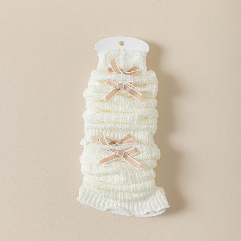 Children s Double Bow Girl Socks Foreign Style Knitted Lolita Leg Cover Solid Color Baby Stacking Socks белый
Children s Double Bow Girl Socks Foreign Style Knitted Lolita Leg Cover Solid Color Baby Stacking Socks белый