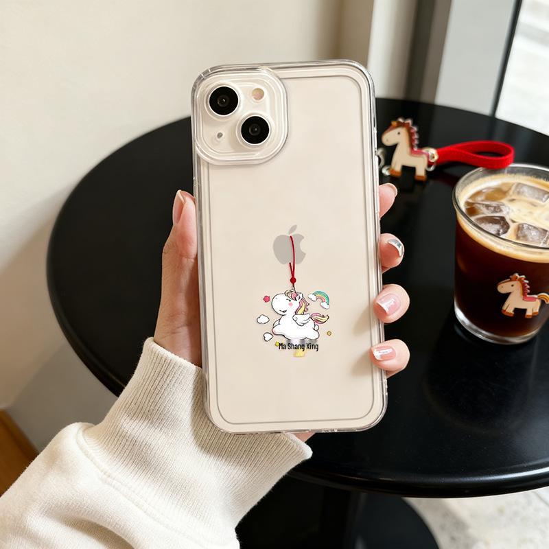 Get Rich: Transparent Protective Case for iPhone 16 Pro/15/14 Pro, Year of the Horse Edition iPhone 14 Plus
Get Rich: Transparent Protective Case for iPhone 16 Pro/15/14 Pro, Year of the Horse Edition iPhone 14 Plus