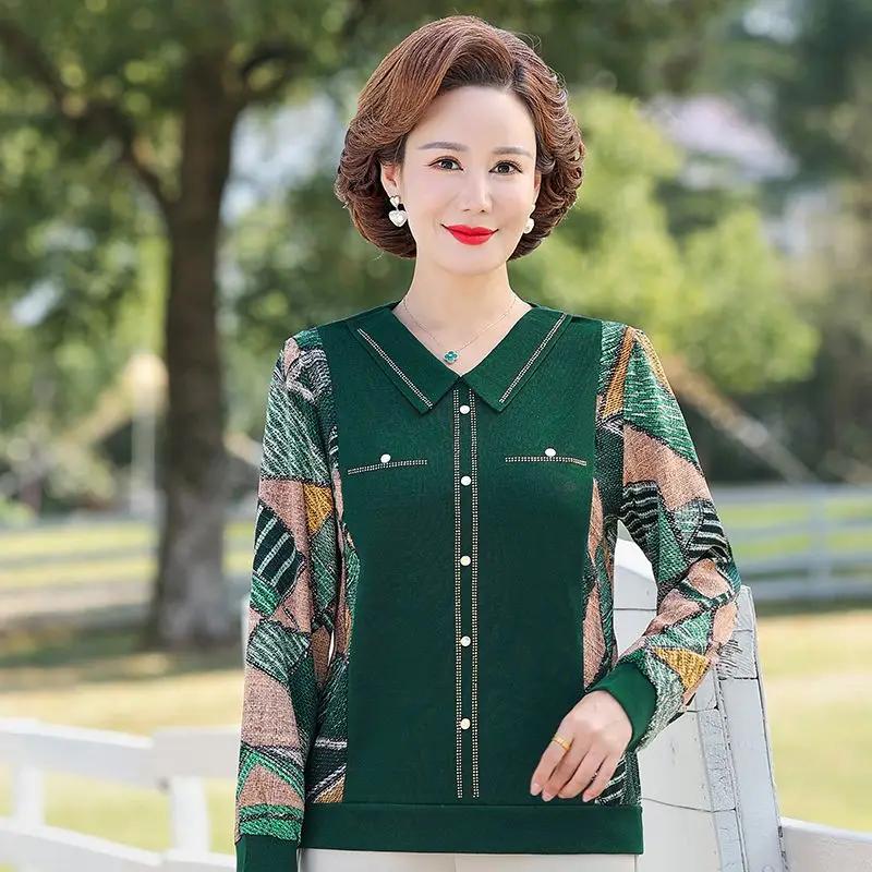 Жіноча сорочка з довгим рукавом вільного крою для носіння під низ Новий стиль Модна футболка з лацканом Пуловер XL зелений
Жіноча сорочка з довгим рукавом вільного крою для носіння під низ Новий стиль Модна футболка з лацканом Пуловер XL зелений