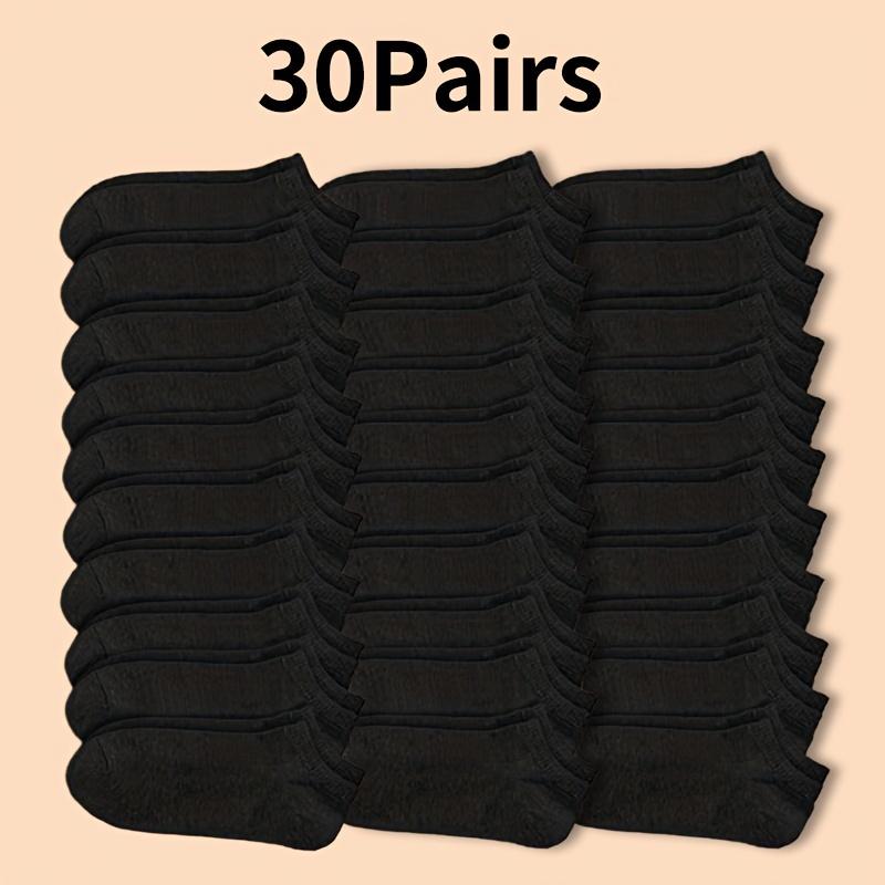 30/50 Pairs Unisex Short Socks Women Men Non-slip Solid Sock Low Cut Ankle Socks White Black Grey Summer Socks
30/50 Pairs Unisex Short Socks Women Men Non-slip Solid Sock Low Cut Ankle Socks White Black Grey Summer Socks