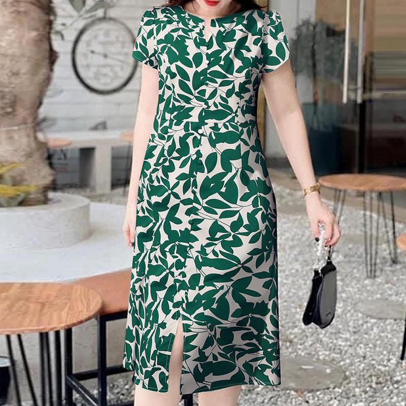 ZANZEA Женские платья с принтом, разрезом сбоку, молнией, декоративными пуговицами 5XL зелёный
ZANZEA Женские платья с принтом, разрезом сбоку, молнией, декоративными пуговицами 5XL зелёный