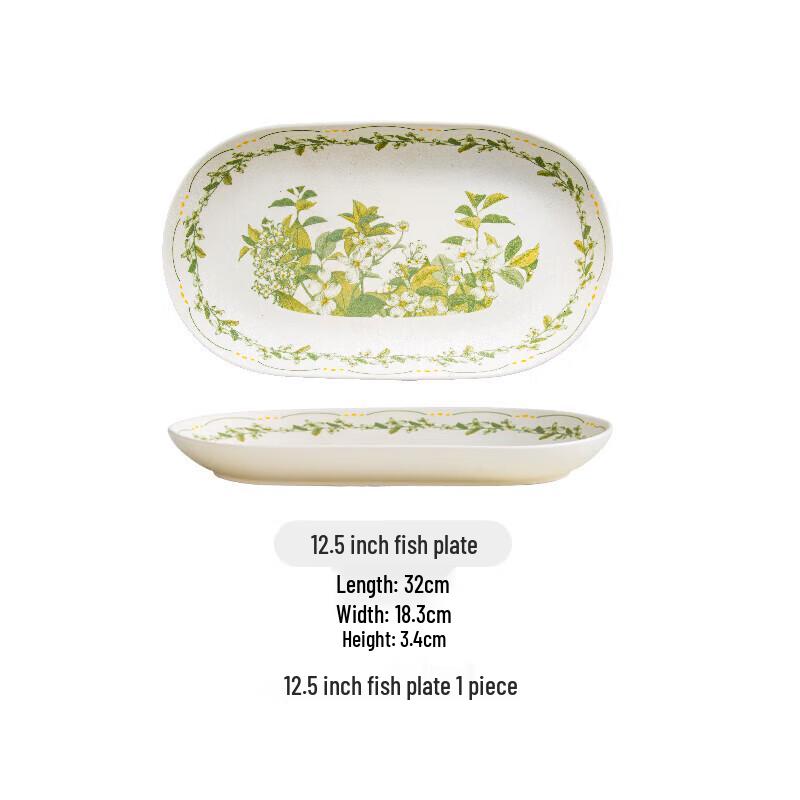 Zhishi Lily of the Valley Ceramic Tableware Set
Zhishi Lily of the Valley Ceramic Tableware Set