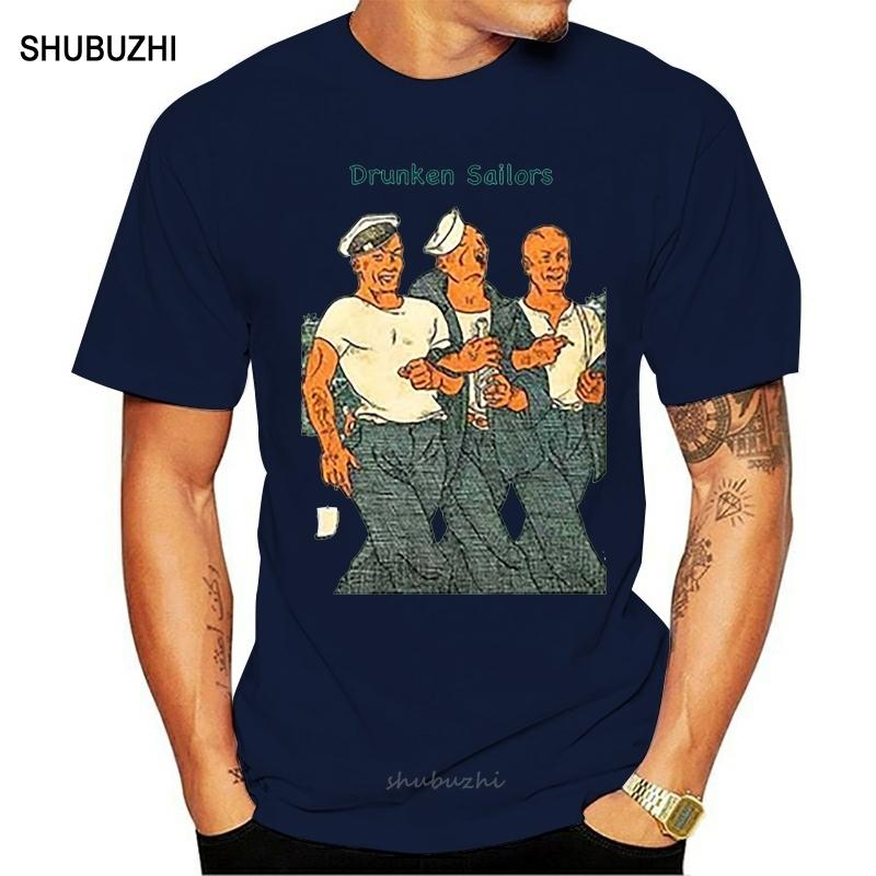Drunken Sailor Sailors Drunk Mens Retro Vintage Tshirt Tee Nautical men cotton tshirt summer brand teeshirt euro size S
Drunken Sailor Sailors Drunk Mens Retro Vintage Tshirt Tee Nautical men cotton tshirt summer brand teeshirt euro size S
