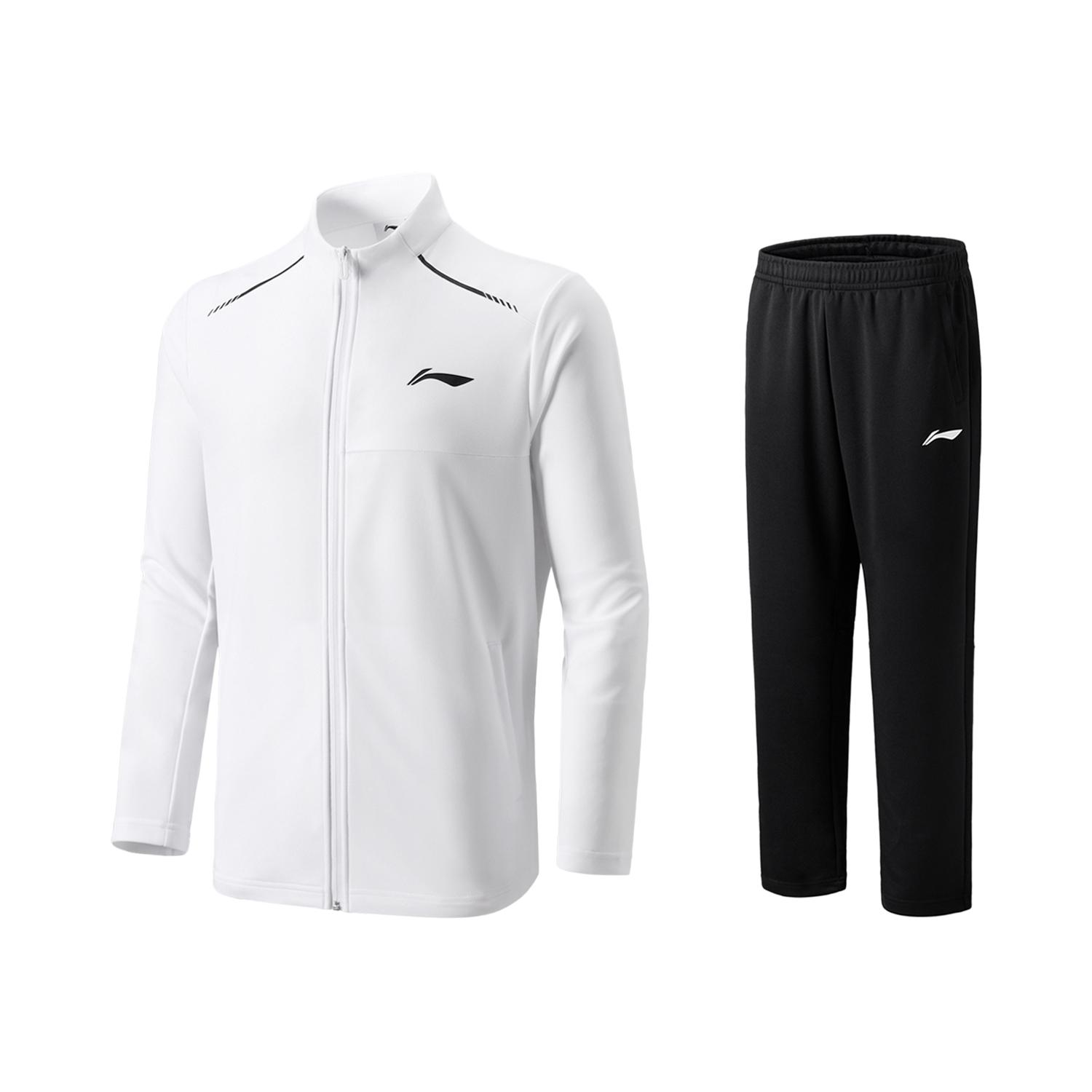 Li Ning Badminton Series Logo Print Stand Collar Long Sleeve Zip Up Top Comfortable Drawstring Long Pants Hoodie Set Unisex sets AWEV001-2 3XL
Li Ning Badminton Series Logo Print Stand Collar Long Sleeve Zip Up Top Comfortable Drawstring Long Pants Hoodie Set Unisex sets AWEV001-2 3XL