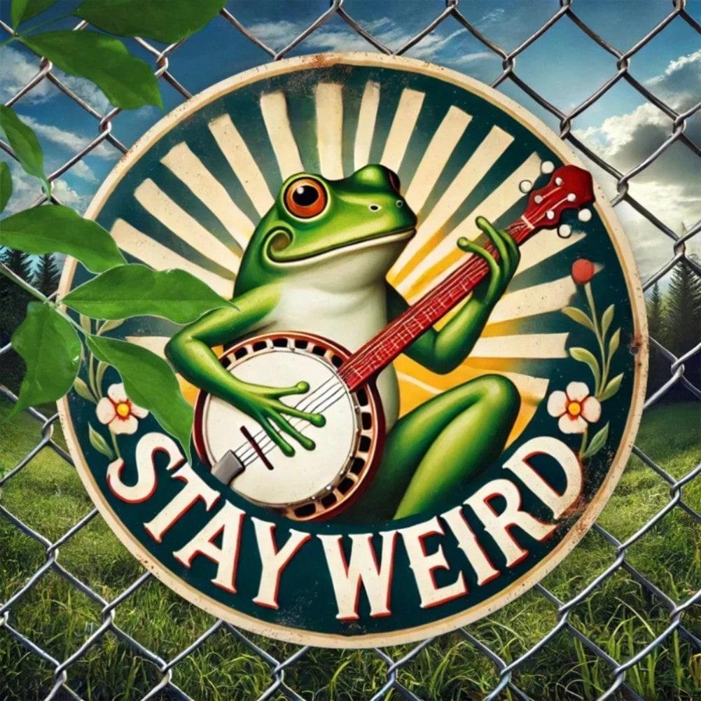 Keep It Weird Round Metal Sign Waterproof Rust Resistant Wall Art 20x20 різнокольоровий
Keep It Weird Round Metal Sign Waterproof Rust Resistant Wall Art 20x20 різнокольоровий