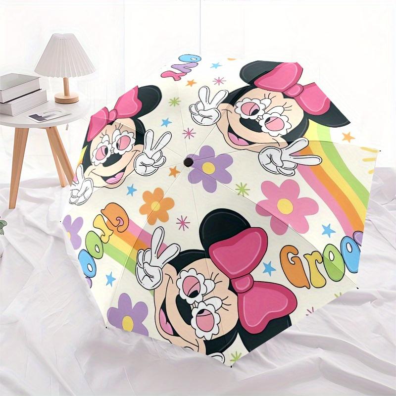 Disney Groovy,Minnie Mouse,Peace Signs Manual Opening and Closing Umbrella, 8-Rib Reinforced Folding Design, Lightweight
Disney Groovy,Minnie Mouse,Peace Signs Manual Opening and Closing Umbrella, 8-Rib Reinforced Folding Design, Lightweight