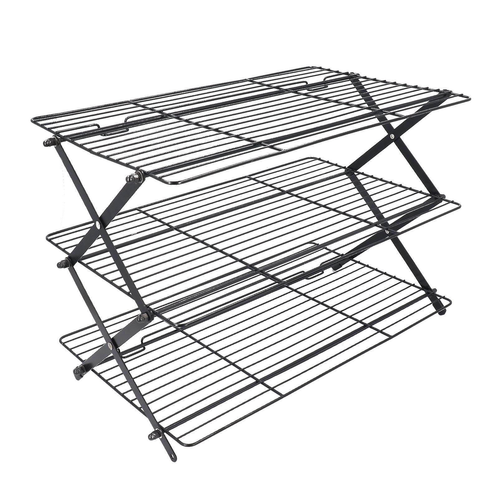 Baking Cooling Rack Foldable Rectangular Iron Cooking Baking Cooling Wire Rack for Cakes Cookies Biscuits
Baking Cooling Rack Foldable Rectangular Iron Cooking Baking Cooling Wire Rack for Cakes Cookies Biscuits