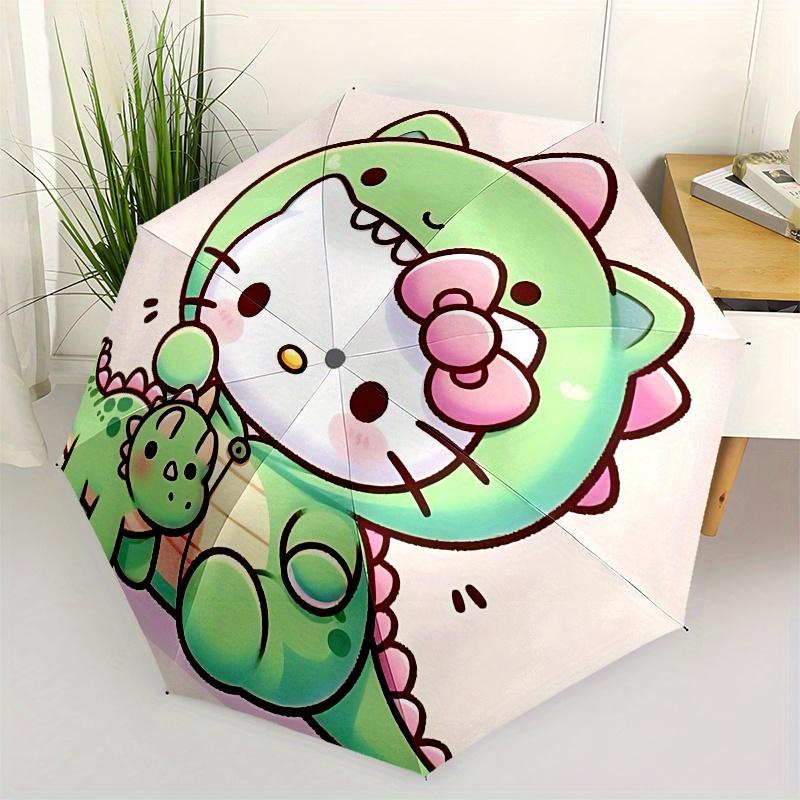 Hello Kitty, Dinosaur Automatic Opening and Closing Parasol Compact Travel Umbrella with 8 Ribs for Women and Men Ideal Birthday/Christmas G
Hello Kitty, Dinosaur Automatic Opening and Closing Parasol Compact Travel Umbrella with 8 Ribs for Women and Men Ideal Birthday/Christmas G