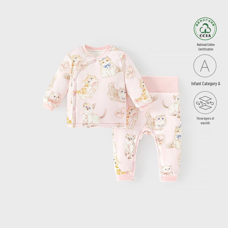 Girls Winter Cotton Clothing Set: Thick, Padded Two-Piece for Kids 80 cm
Girls Winter Cotton Clothing Set: Thick, Padded Two-Piece for Kids 80 cm