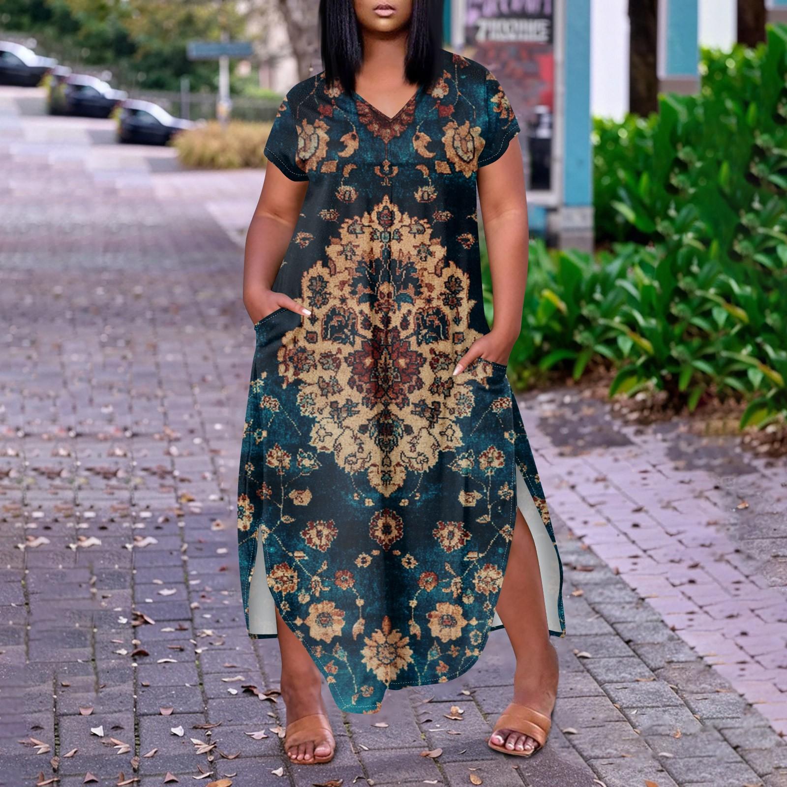 Женское повседневное платье с коротким рукавом и круглым вырезом больших размеров Temperament XL тёмно-синий
Женское повседневное платье с коротким рукавом и круглым вырезом больших размеров Temperament XL тёмно-синий