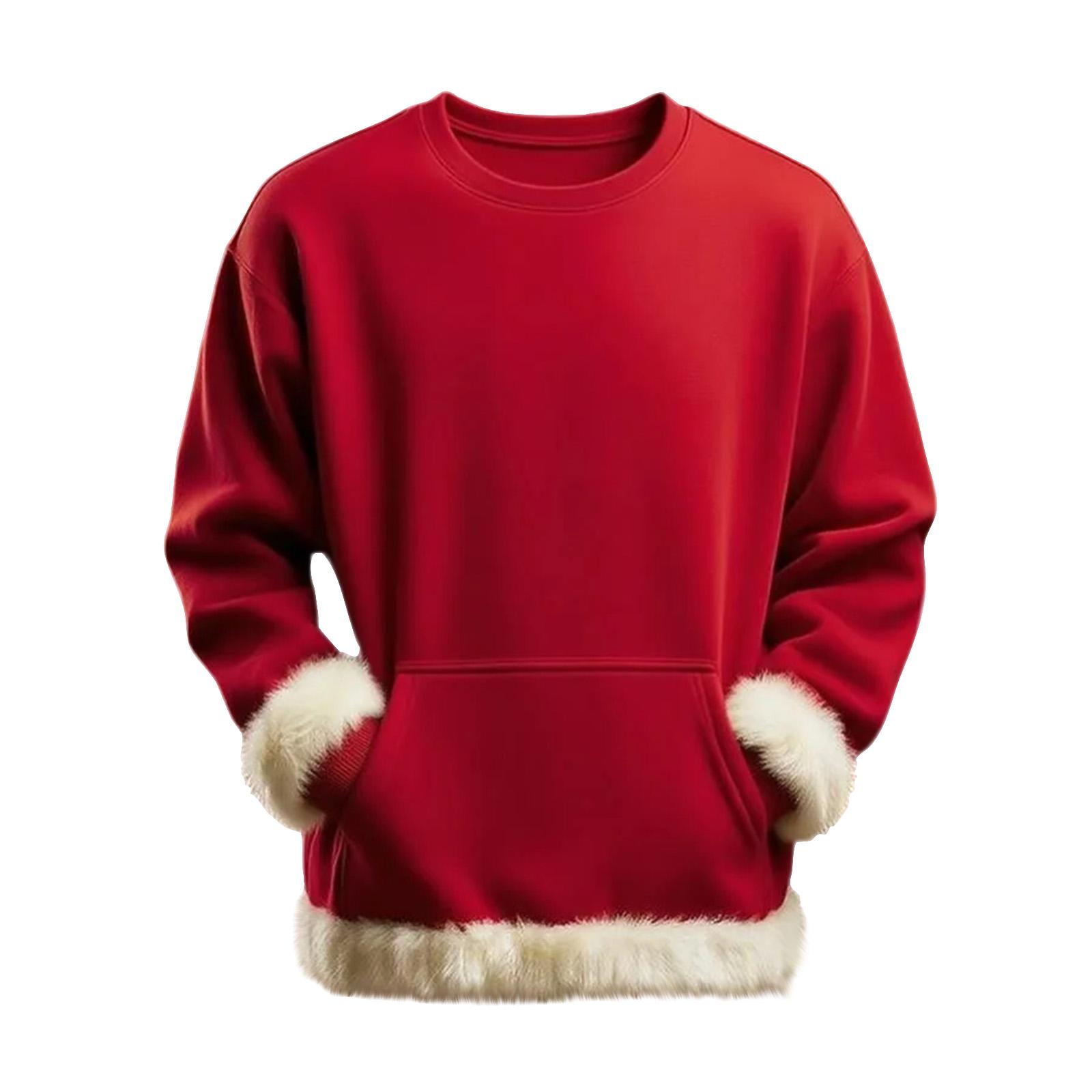 Мужской винтажный рождественский свитшот с круглым вырезом One Size красный
Мужской винтажный рождественский свитшот с круглым вырезом One Size красный