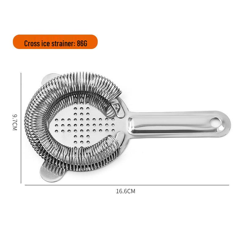 Нержавеющий стальной ледовый стрейнер и сепаратор для коктейлей, кофе, молочного чая - Барный инструмент
Нержавеющий стальной ледовый стрейнер и сепаратор для коктейлей, кофе, молочного чая - Барный инструмент