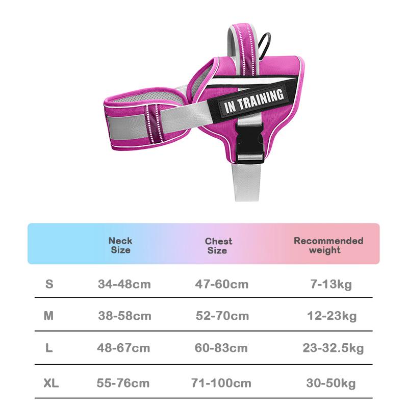 Dog Harness Vest Reflective Breathable Soft Adjustable Pet Harness For Small Medium Large Dogs No Pull Outdoor Walking Supplies S
Dog Harness Vest Reflective Breathable Soft Adjustable Pet Harness For Small Medium Large Dogs No Pull Outdoor Walking Supplies S