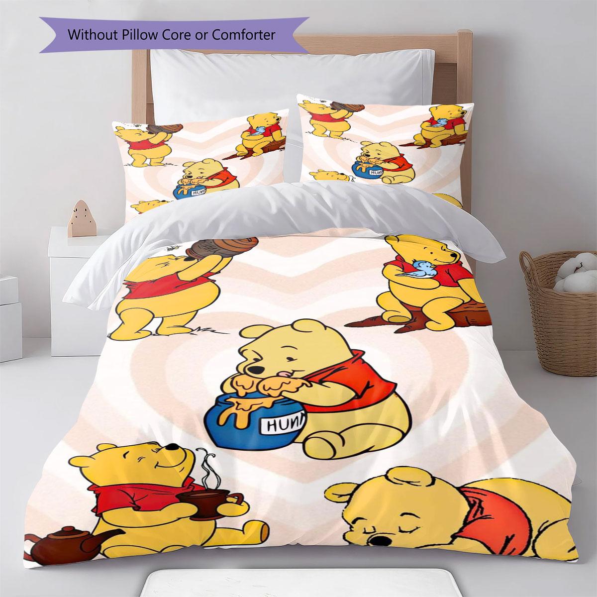 Winnie The Pooh, Who Loves Honey, Is The Perfect Choice for Decorating A Child s Bedroom. Comfortable Bedding Sets. 135x200cm
Winnie The Pooh, Who Loves Honey, Is The Perfect Choice for Decorating A Child s Bedroom. Comfortable Bedding Sets. 135x200cm