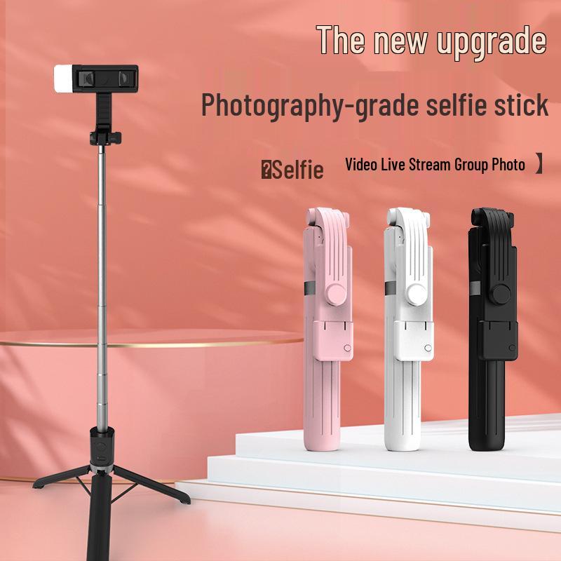 1.7m Telescopic Bluetooth Selfie Stick Tripod - Portable Aluminum Stand for Live Streaming
1.7m Telescopic Bluetooth Selfie Stick Tripod - Portable Aluminum Stand for Live Streaming