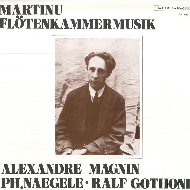 LP Record BOHUSLAV MARTINU ALEXANDRE MAGNIN Flotenkammermusik SM92918 DA CAMERA MAGN 1977 Germany Classical Used
LP Record BOHUSLAV MARTINU ALEXANDRE MAGNIN Flotenkammermusik SM92918 DA CAMERA MAGN 1977 Germany Classical Used