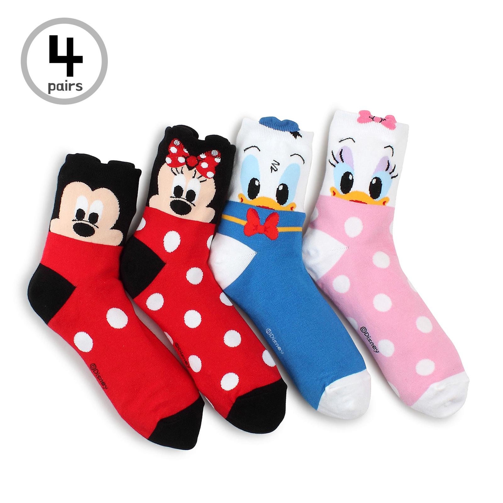(4 пары) Лицензированные Disney женские носки для мальчиков и девочек Mickey Donald AP14 Women Shoe US 5 ~ 7.5
(4 пары) Лицензированные Disney женские носки для мальчиков и девочек Mickey Donald AP14 Women Shoe US 5 ~ 7.5