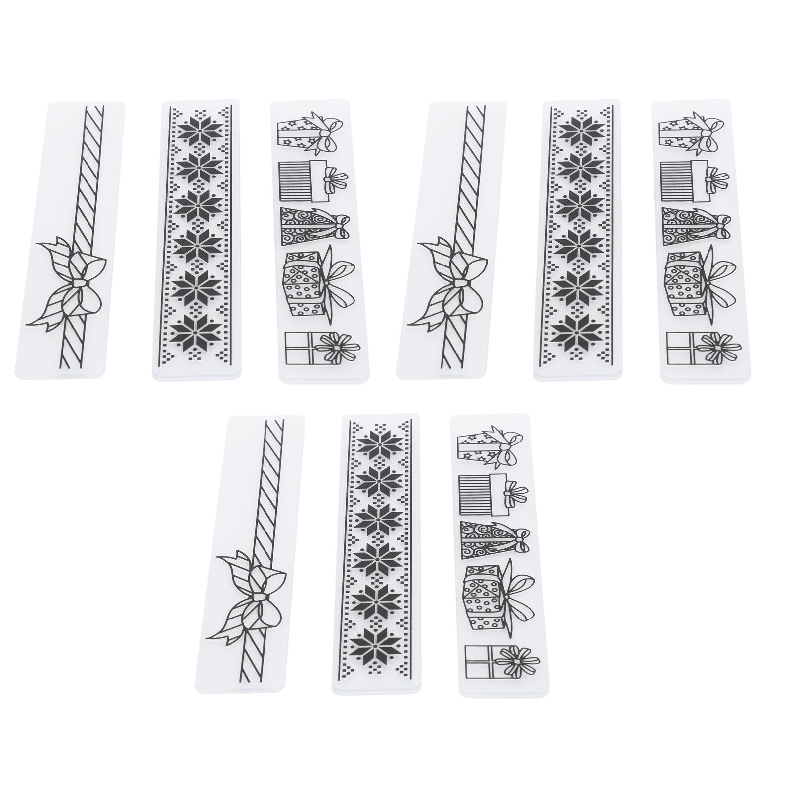 9Pcs Flower Plastic Embossing Folder DIY Paper Decoration Card Maker Template Accessories
9Pcs Flower Plastic Embossing Folder DIY Paper Decoration Card Maker Template Accessories