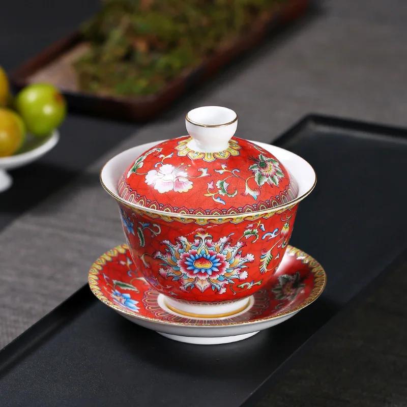 WSHYUFEI Jingdezhen Porcelain Art Bird Gaiwan Ceramic Flower Tea Bowl with Saucer Lid Kit Master Tea Tureen Drinkware Gift 180ml 180ml
WSHYUFEI Jingdezhen Porcelain Art Bird Gaiwan Ceramic Flower Tea Bowl with Saucer Lid Kit Master Tea Tureen Drinkware Gift 180ml 180ml