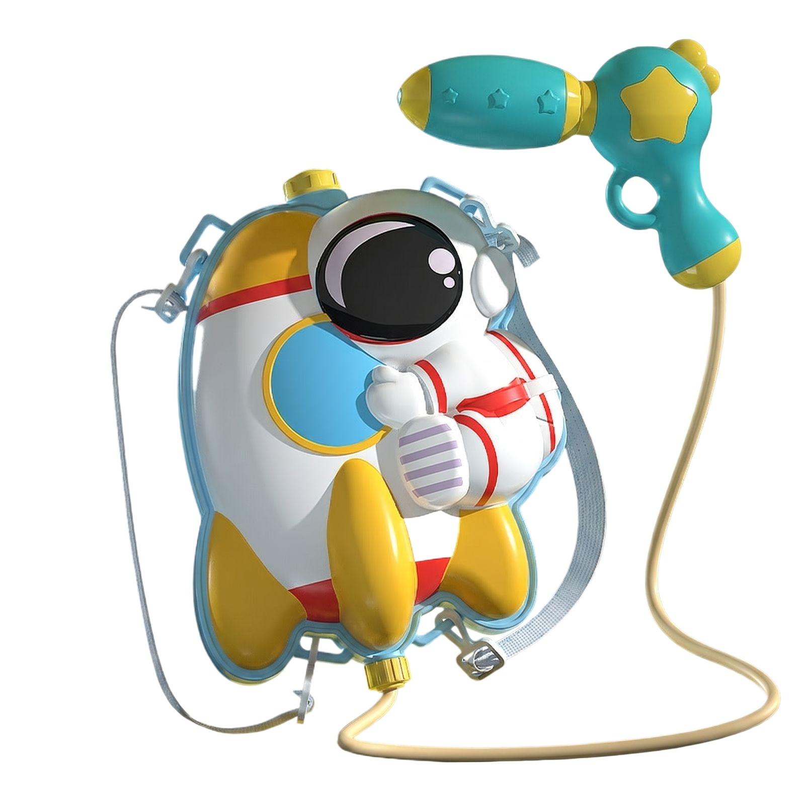 Kids Backpack Water Gun Toy Space Rocket Design Adjustable Straps Lightweight Outdoor Water Blaster Suitable for Children Play One Size жовтий
Kids Backpack Water Gun Toy Space Rocket Design Adjustable Straps Lightweight Outdoor Water Blaster Suitable for Children Play One Size жовтий