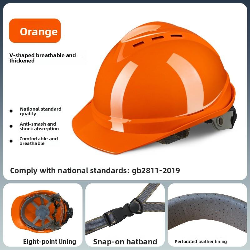 V-type Breathable Helmet Construction Site Protection Helmet Anti-smashing Construction Work Protection Helmet
V-type Breathable Helmet Construction Site Protection Helmet Anti-smashing Construction Work Protection Helmet
